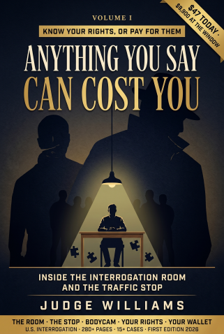 Anything You Say Can Cost You — by Judge Williams